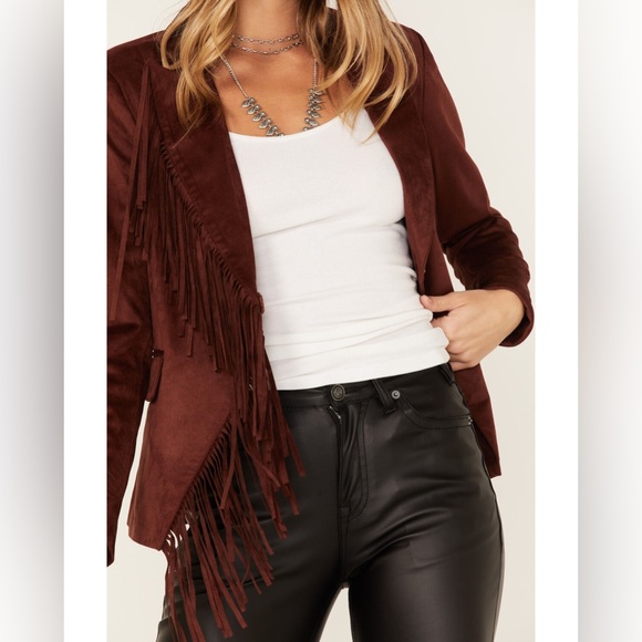 Shyanne Rust Fringe Jacket - Picture 13 of 15